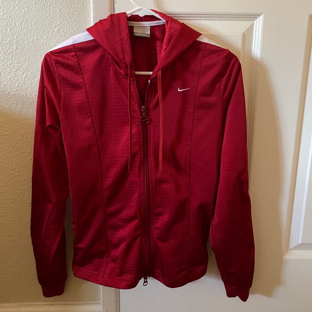 Red Nike jacket